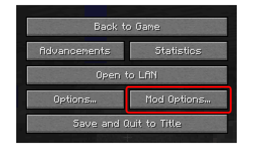 Mod Options