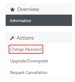 Change Password