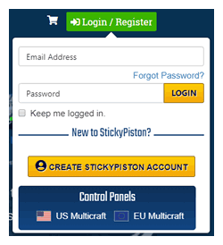 Control Panel Logins