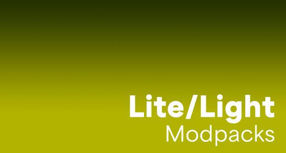 Lite / Light Modpacks Collection