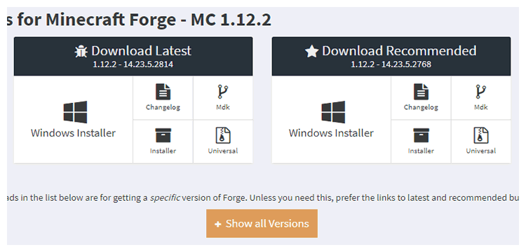 Forge Website Download