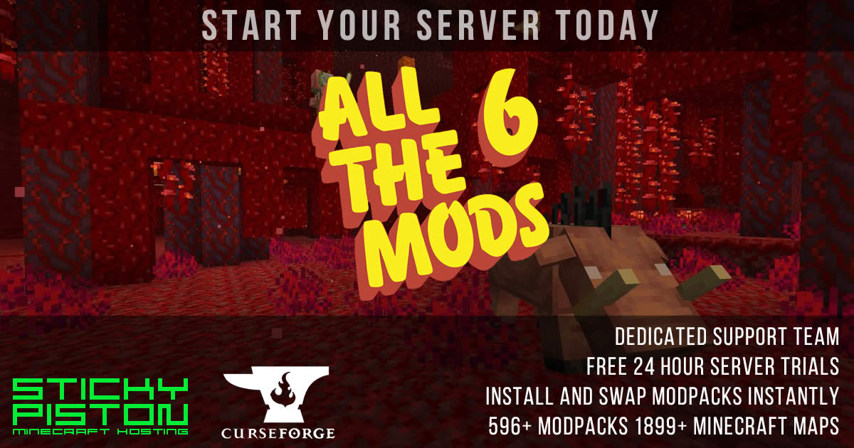 All The Mods 6 - ATM6 Server Hosting