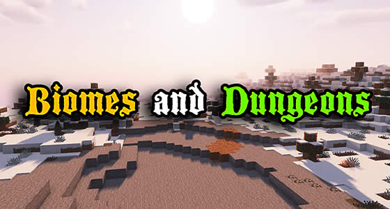 Curse Biomes and Dungeons server
