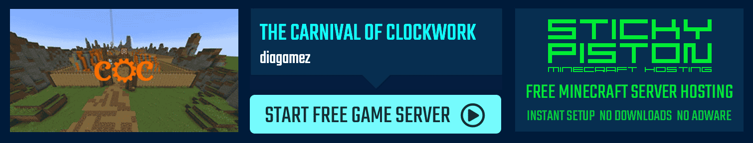 The Carnival Of Clockwork Minecraft Map