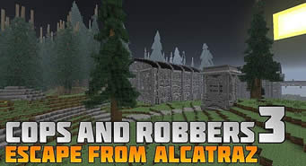 Cops and Robbers 3: Escape from Alcatraz Minecraft Map