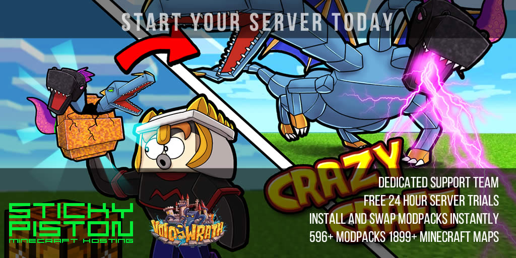 Crazy Craft 4 Server Hosting