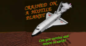 Curse Crashed on a hostile planet Modpack Hosting