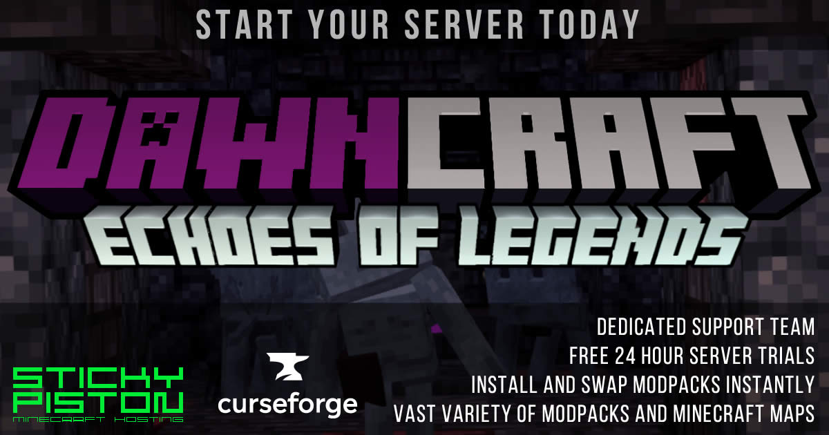 DawnCraft - Echoes of Legends Server Hosting