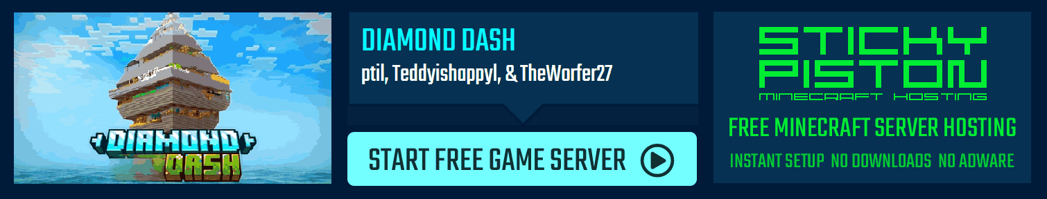 Diamond Dash Minecraft Map