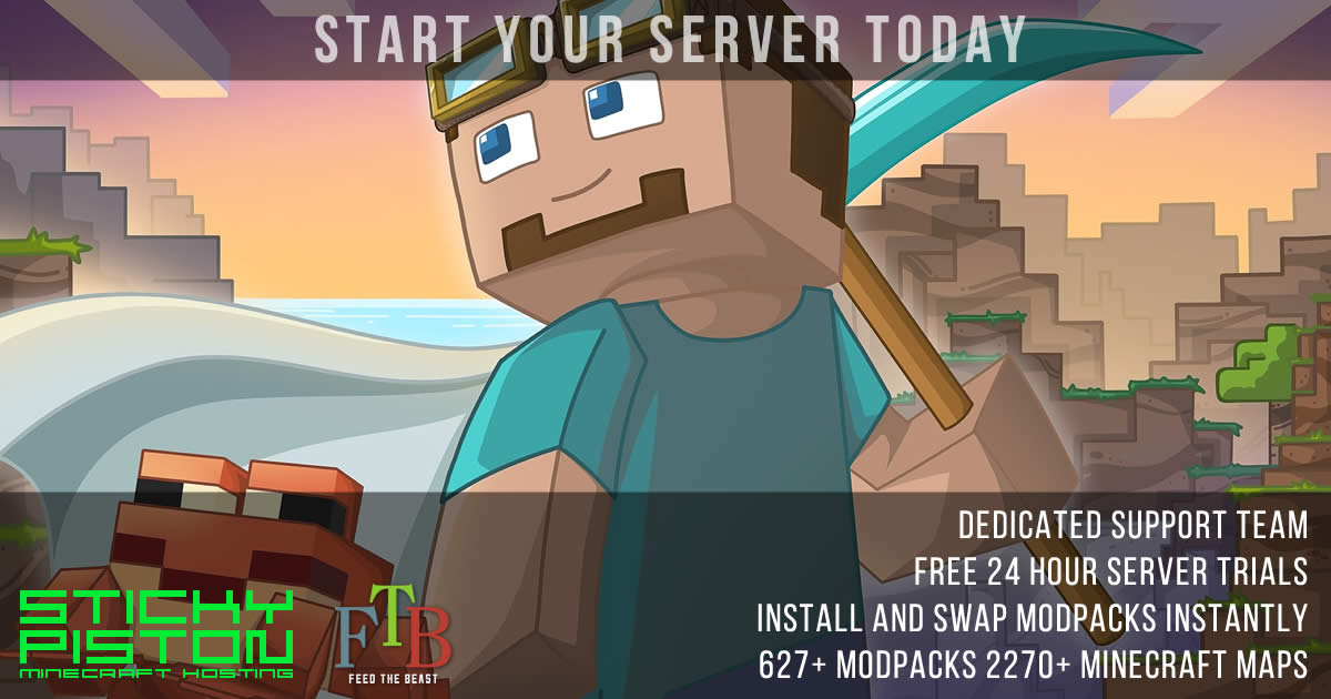 Start Your Own Minecraft FTB Direwolf20 1.12 Server