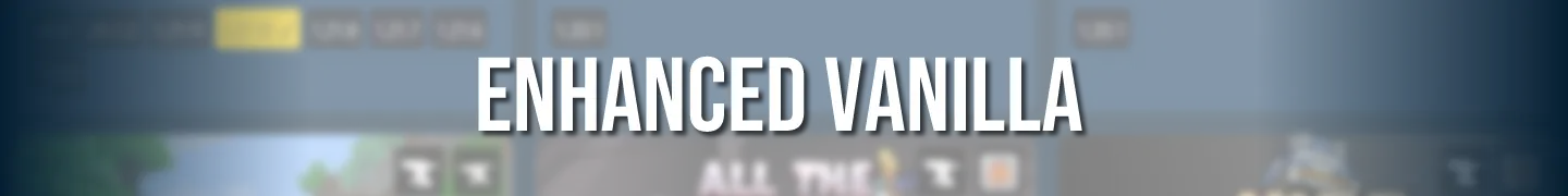 Enhanced Vanilla Modpack Hosting