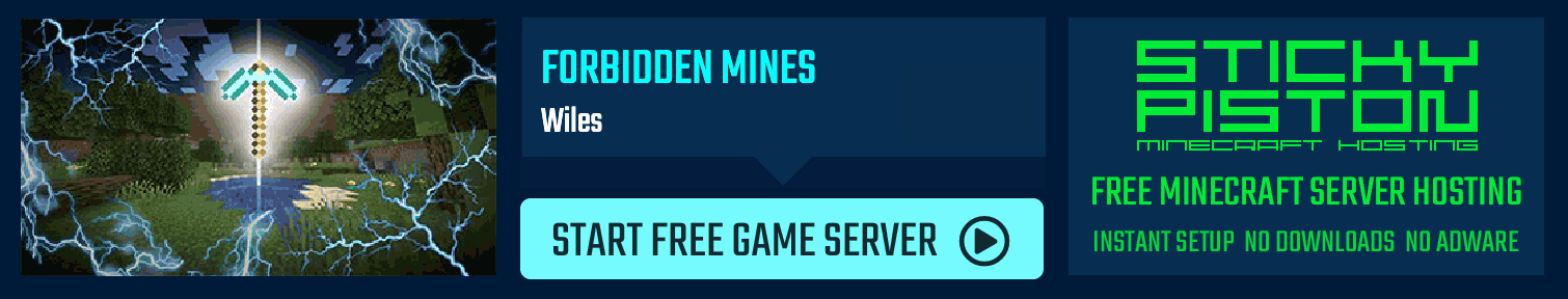 Forbidden Mines Minecraft Map