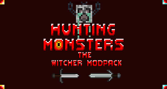 Curse Hunting Monsters - The Witcher Modpack server