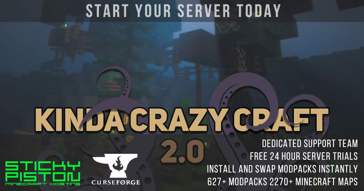 Curse : Kinda CrazyCraft 2.0 Server Hosting