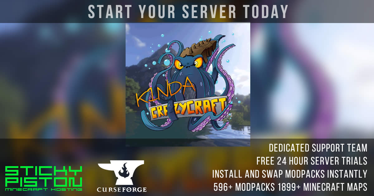 Curse : Kinda CrazyCraft 2.0 Server Hosting