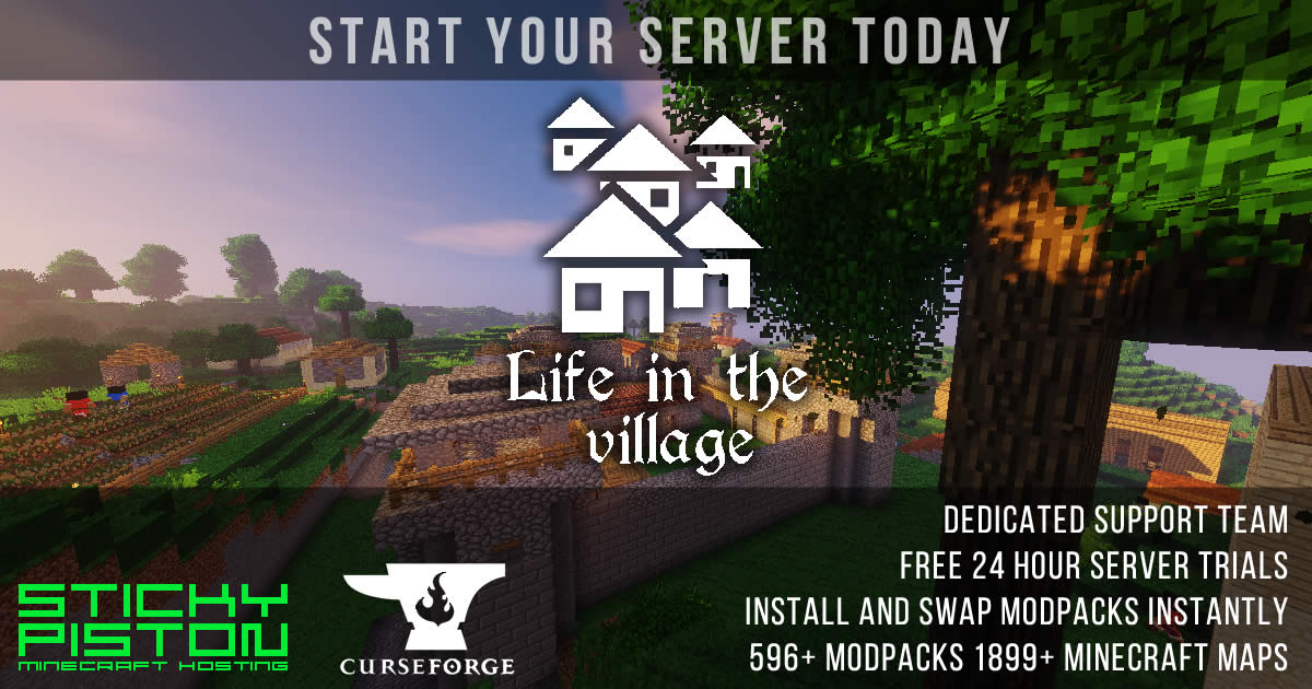 Life in the village 2 - Minecraft Modpacks - CurseForge