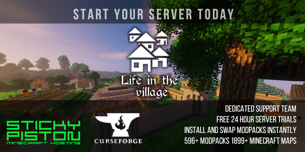 Setup & Play a Life in the Village 2 Modpack Server