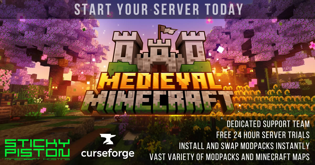 Medieval MC [Fabric]  PlayCDU - Minecraft Feed The Beast Server