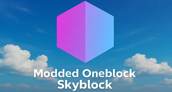 Curse Modded Oneblock Skyblock server