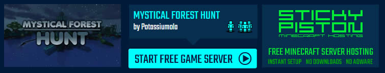 Play Mystical Forest Hunt on a Minecraft map game server