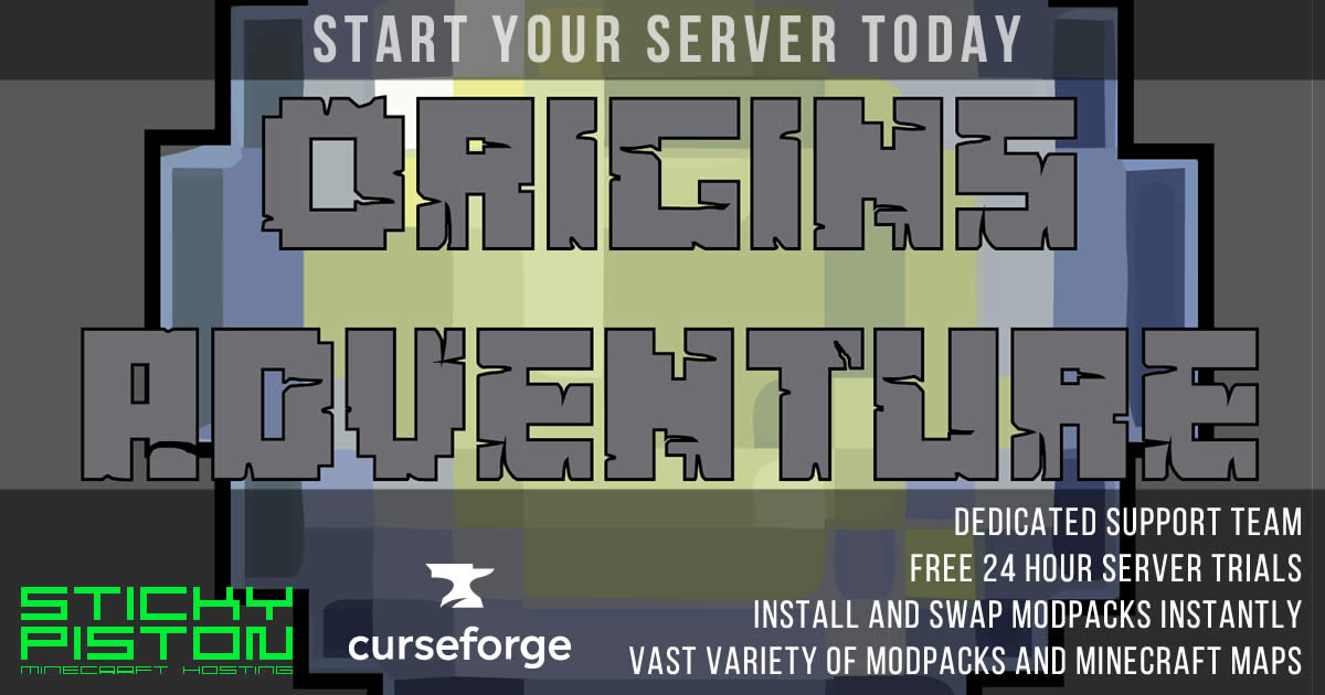 Origins Adventure Server Hosting Origins Adventure Server Hosting