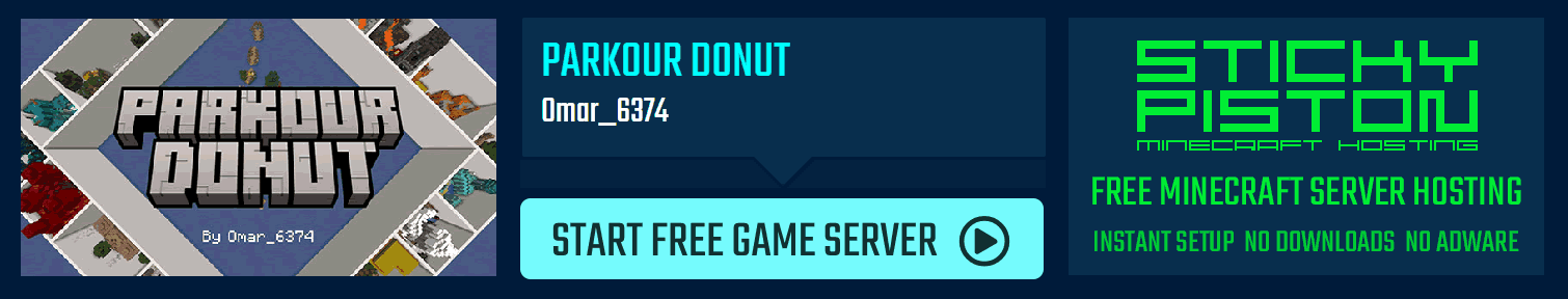 Parkour Donut Minecraft Map