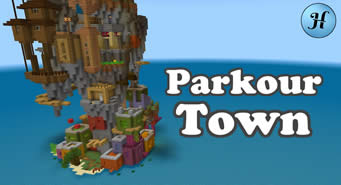 Planet Parkour Map 1.16.5 for Minecraft 