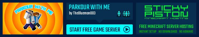 Play Parkour with Me on a Minecraft map game server