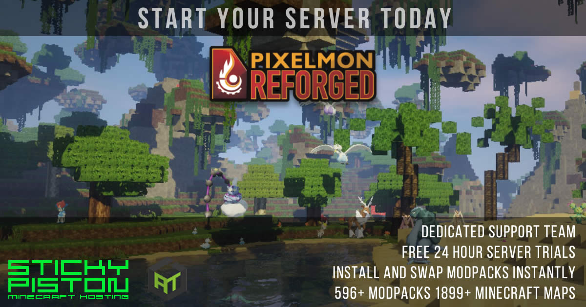 Pixelmon Reforged server update to modpack version 8.1.2! - Community News  - CraftersLand - A Minecraft Community