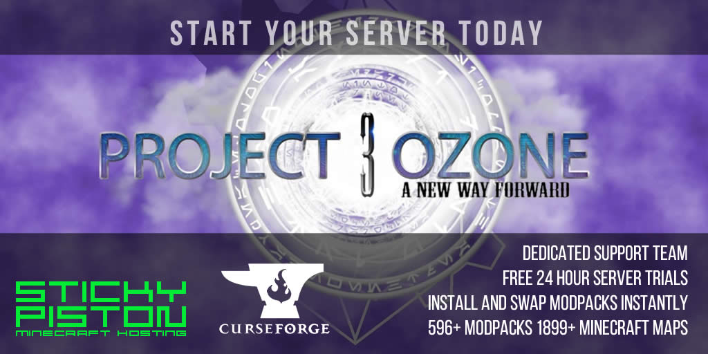 klassisk Metropolitan Afslag Project Ozone 3 Server Hosting Rental | StickyPiston
