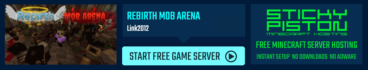 Rebirth Mob Arena Minecraft Map