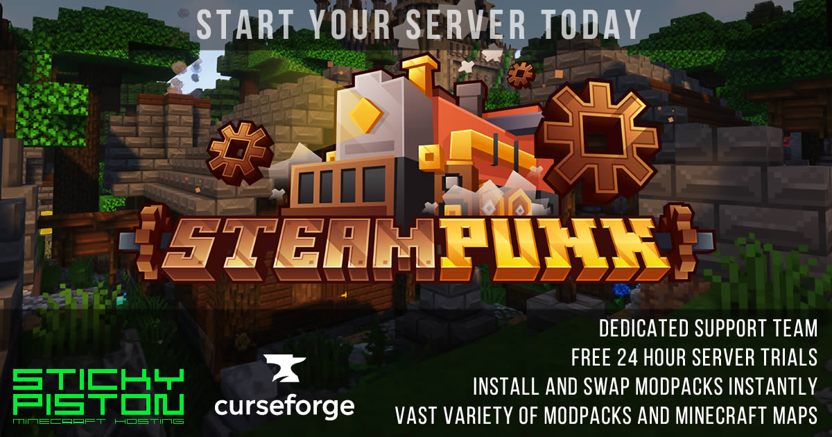 Steate:The Power of Steam Trains - Minecraft Modpacks - CurseForge
