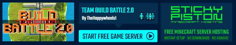 Play Team Build Battle 2.0 on a Minecraft Minigame server