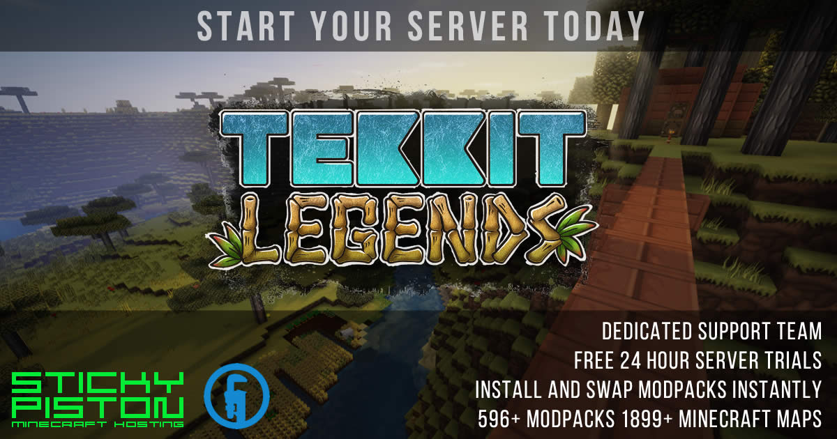 Tekkit Legends Server Hosting Rental Stickypiston Images, Photos, Reviews