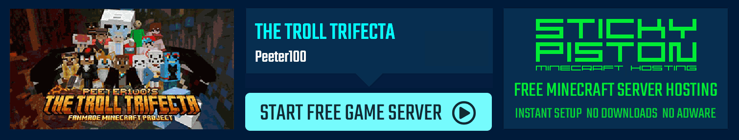 The Troll Trifecta Minecraft Map