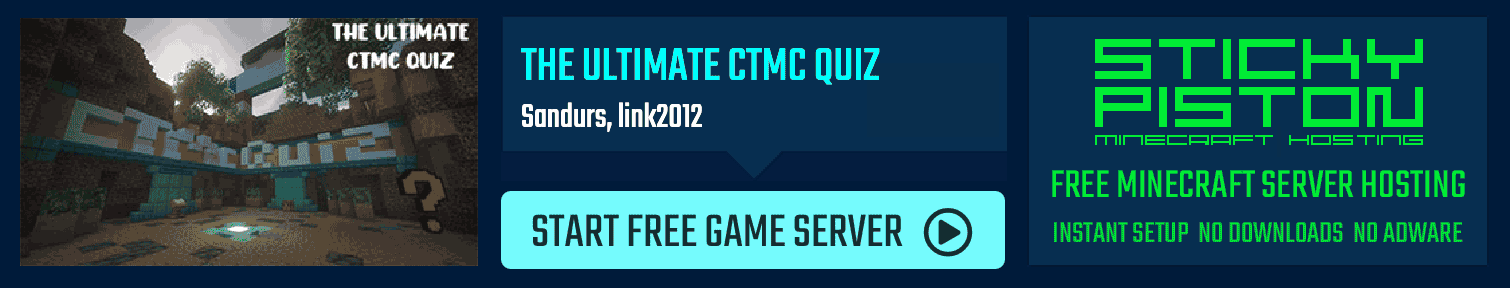 The Ultimate CTMC Quiz Minecraft Map